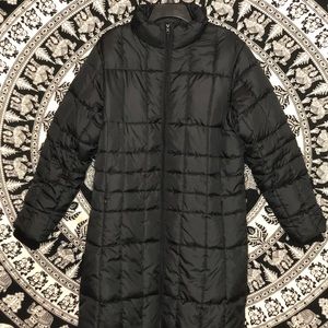 Black quilted park